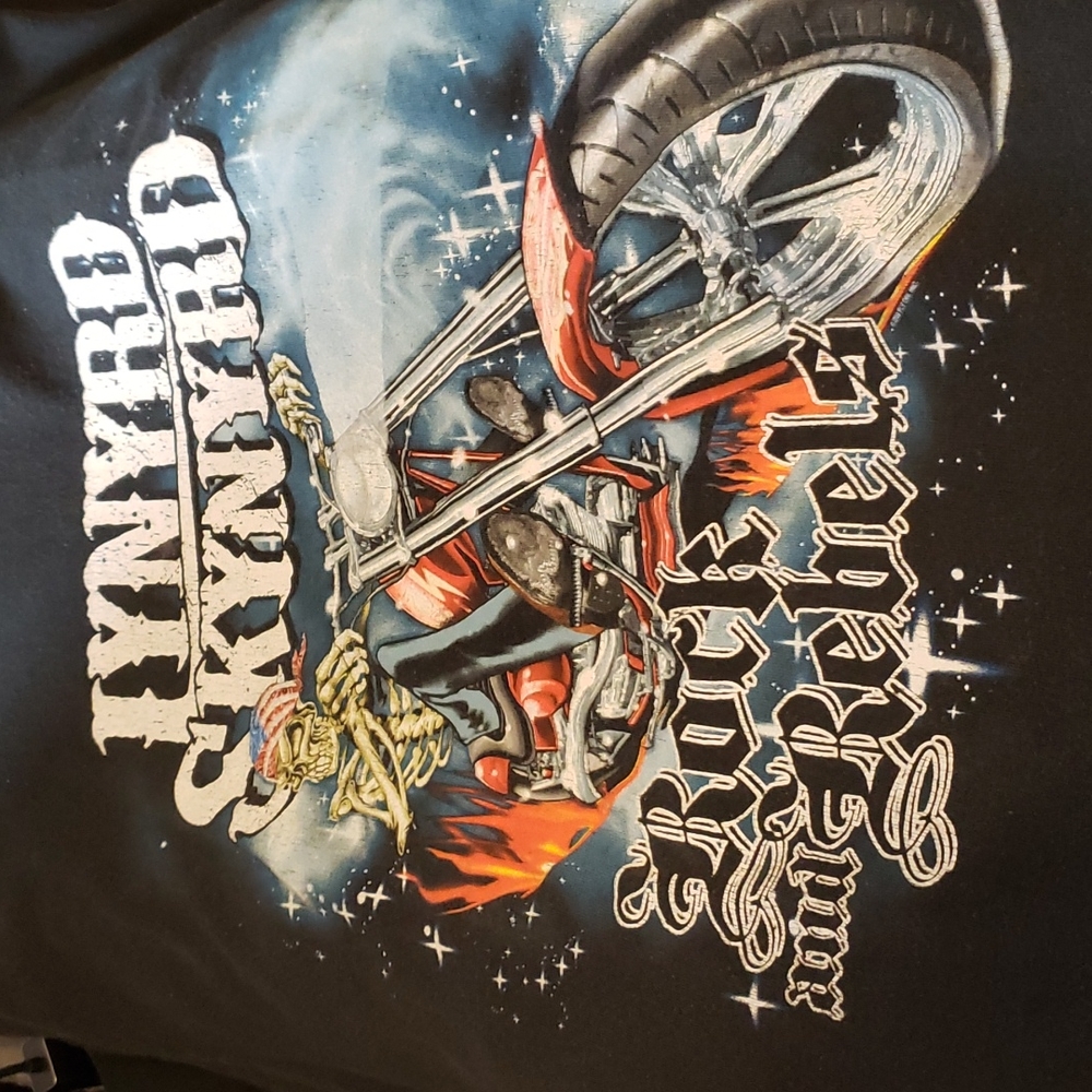 COPY - Lynyrd Skynyrd Rock & Rebel motorcycle t-shirt